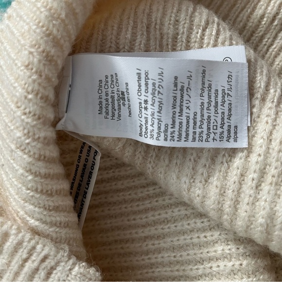 J Crew wool-blend puff sleeve cardigan - Picture 8 of 8